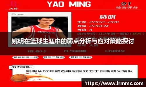 姚明在篮球生涯中的弱点分析与应对策略探讨